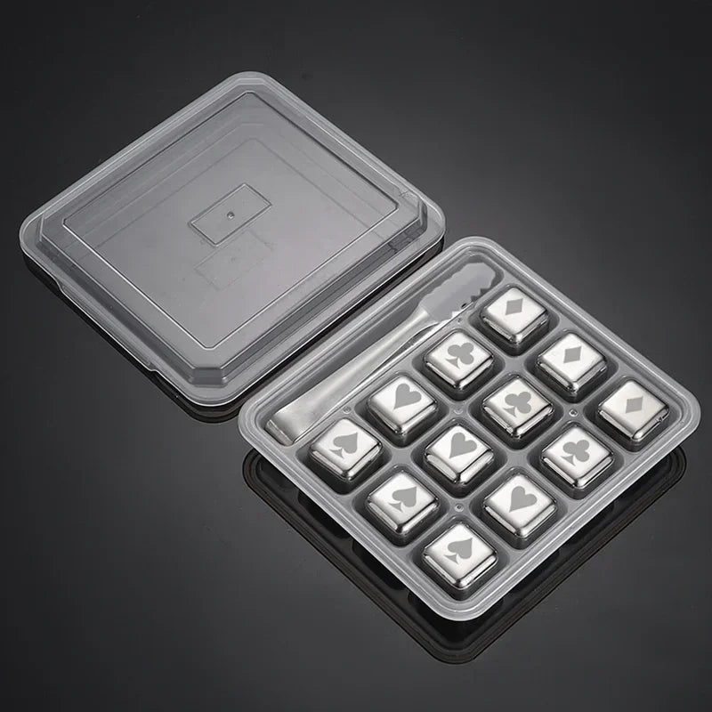 Pietre per Whisky Inox Silver
