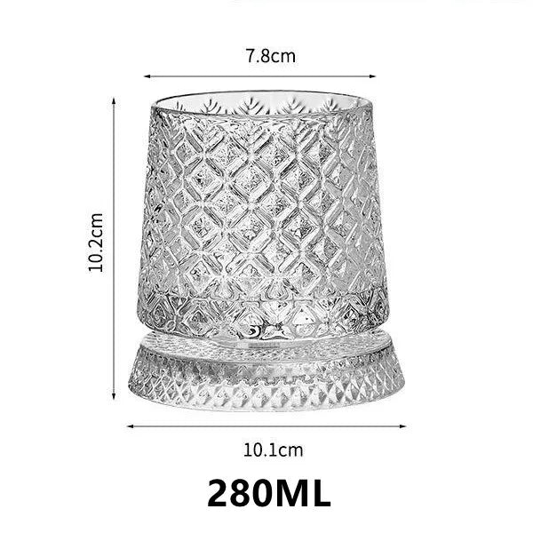 Bicchiere da Whisky Girevole 280ml