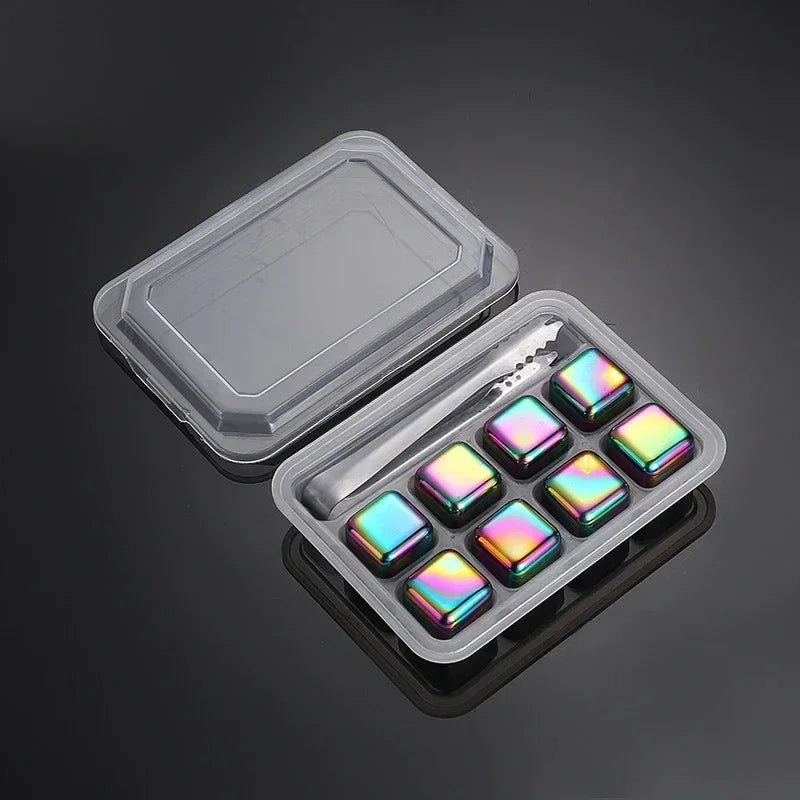 Pietre per Whisky Inox Arcobaleno