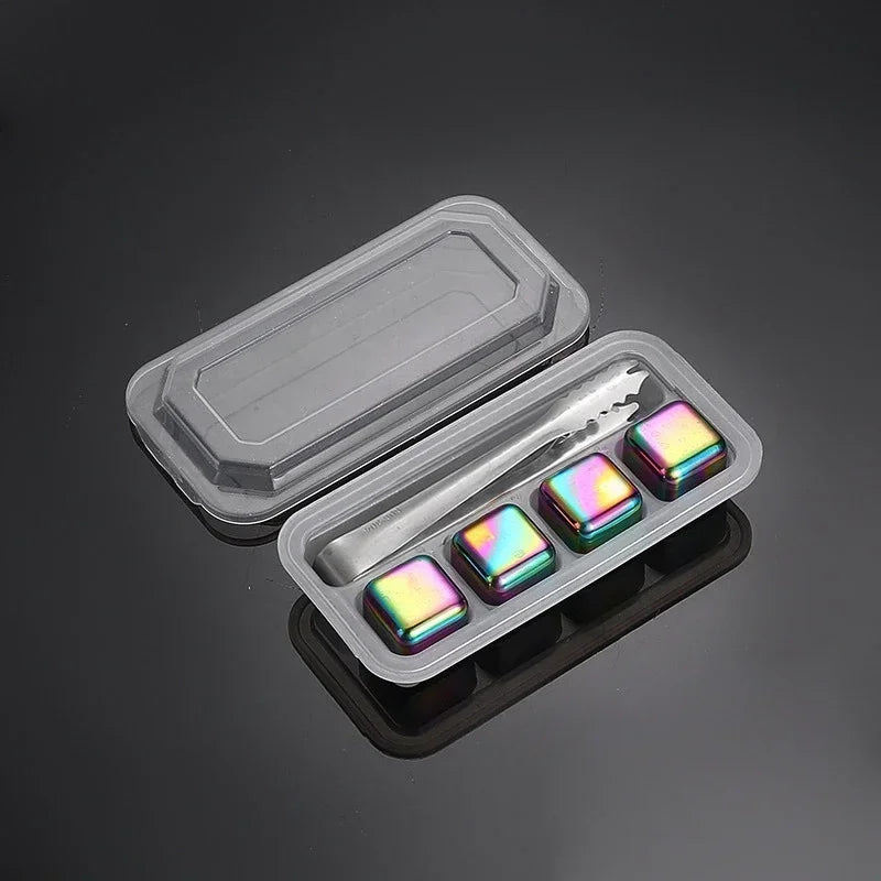 Pietre per Whisky Inox Arcobaleno