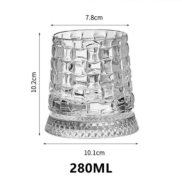 Bicchiere da Whisky Girevole 280ml