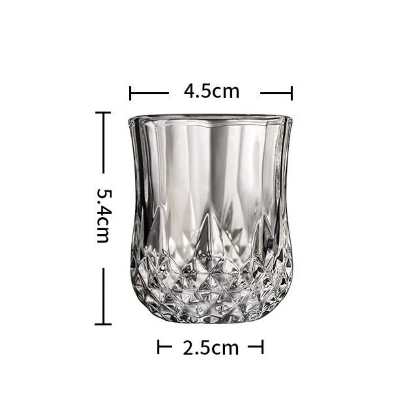 Bicchierini da Shot a Forma di Diamante