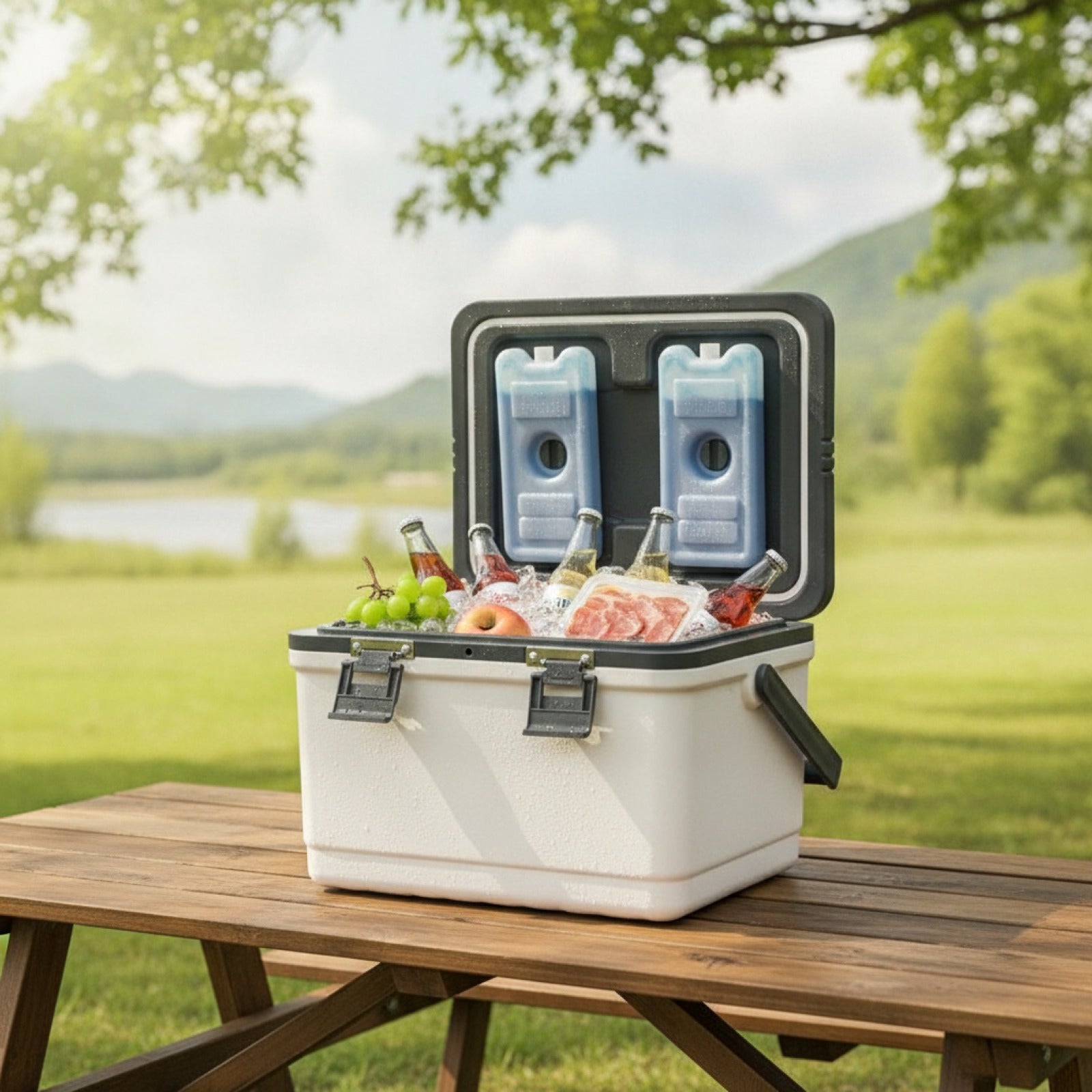 Glacière Isotherme Rigide Grande Capacité – Maintien du Froid Longue Durée | Camping & Outdoor