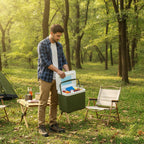 13/6L Cooler Box Portable Camping Refrigerator Incubator Large Capacity Car Ice Bucket Heat Preservation Camping BBQ Equipment