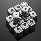 Pietre per Whisky Inox Silver